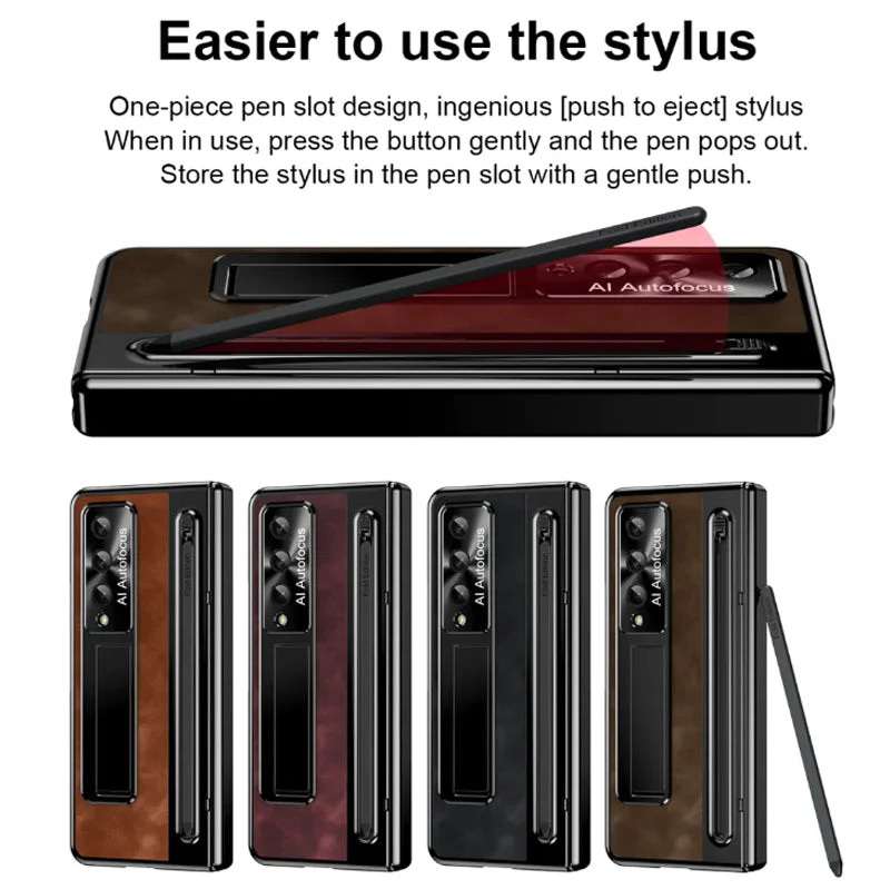 All-in-one Anti-fall Protective Phone Case with Film for Samsung ZFold4/5（Free Stylus）