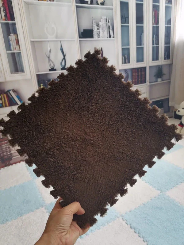 💥Hot Sale 50% OFF💥 Plush Patchwork Foam Floor Mat（10 PCS/ SET）