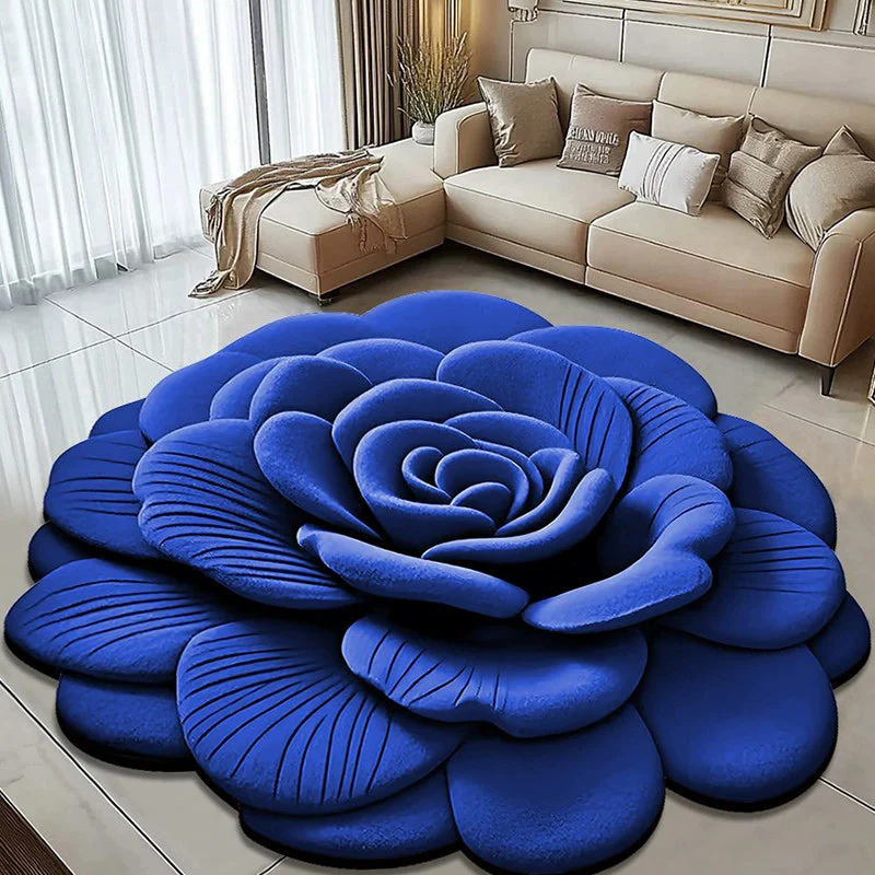🏠2025 New Product-50% OFF🔥Floral Plush & Diatomaceous Earth Floor Mat✨