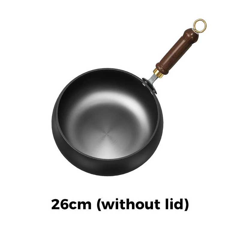 ⏳Time-limited Special⌛Uncoated Thick Iron Pot