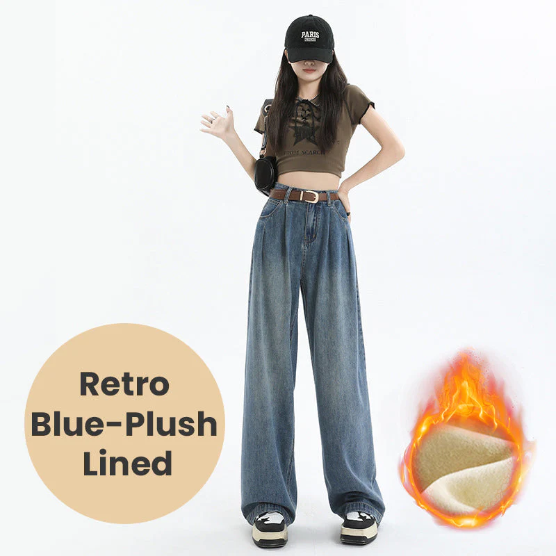 Women's High Waisted Wide Leg Jeans