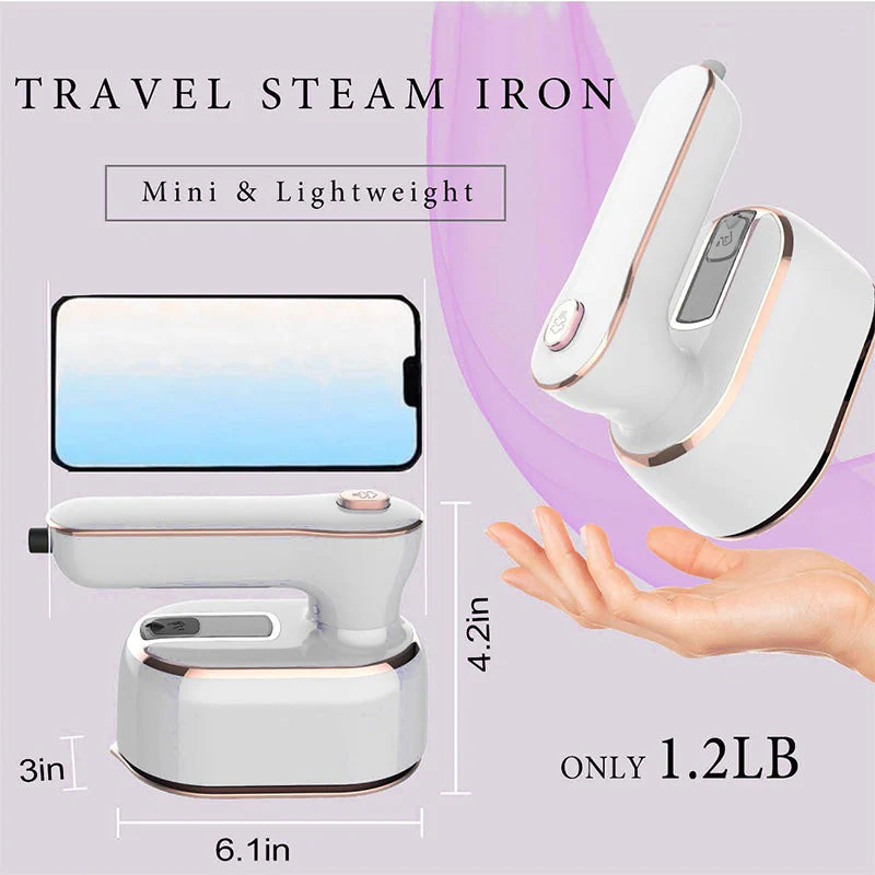 [practical gift] Portable Mini Steamer Iron