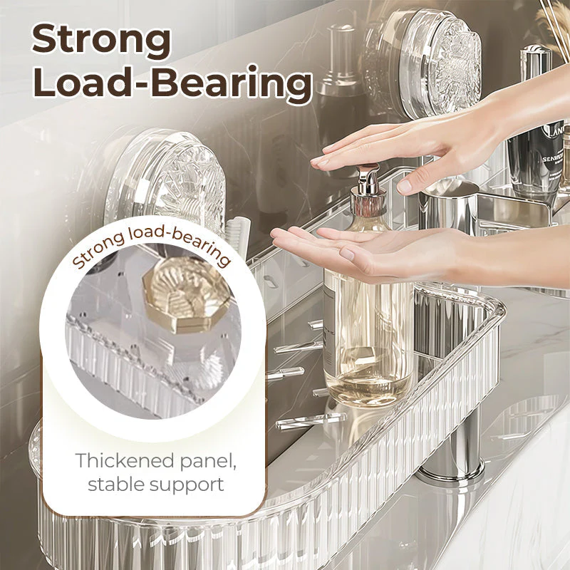 🎁 Limited stock available—grab yours now!🔥Universal Removable Faucet Storage Rack