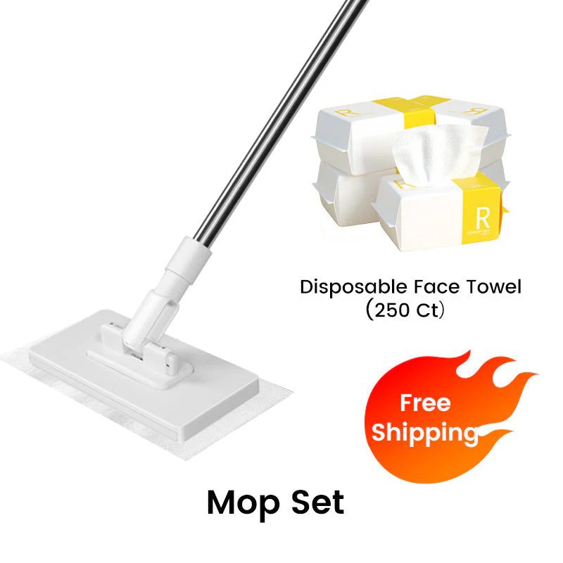 💥 Last day! 50% Off 💥Disposable Dust Mop with 4 Reusable Cloths