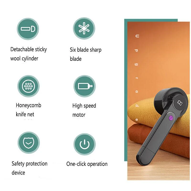 🔥Last Day Promotion - 50% OFF🎁 2 in 1 Electric Lint remover