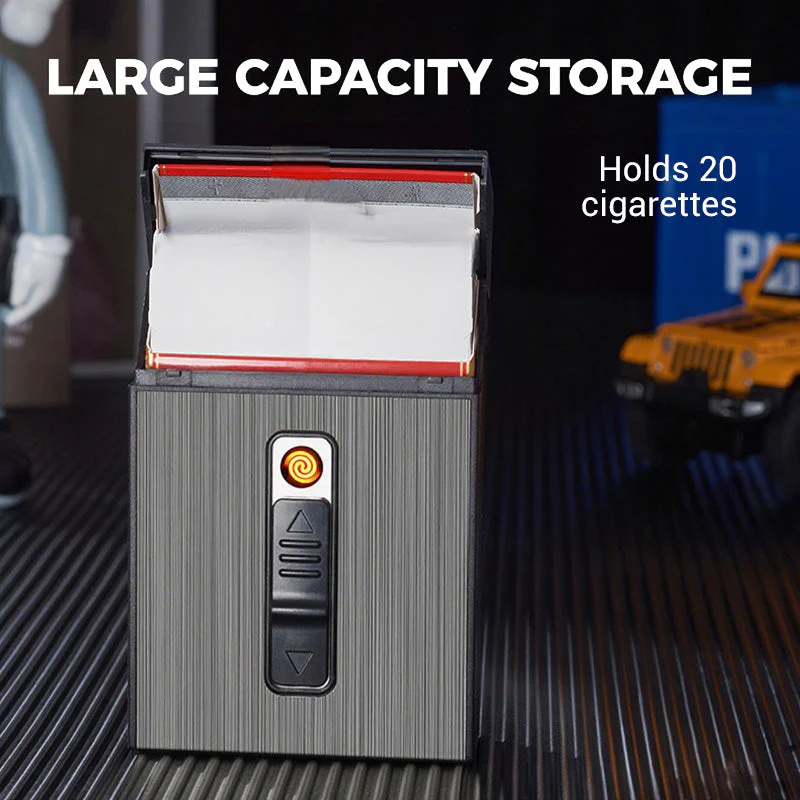 🔥Hot Sale 50% OFF🔥Cigarette Case with Lighter