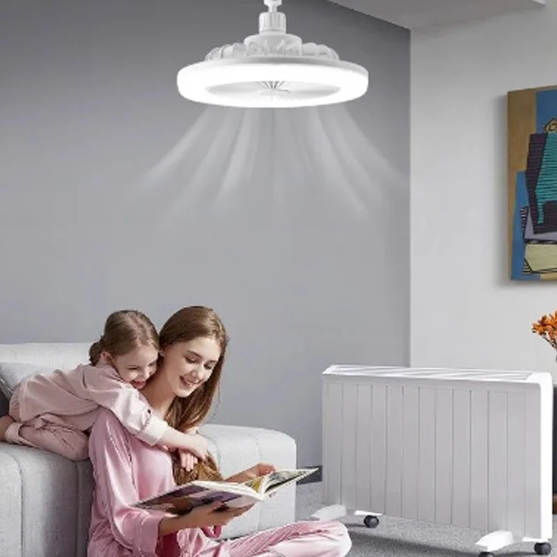 🍃2025 Newest Models🍃E27 360° Rotating Ceiling Fan with Remote Control