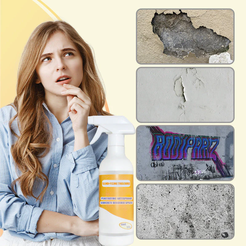 🔥Water-Based Penetrating Waterproof Concrete Hardener Spray