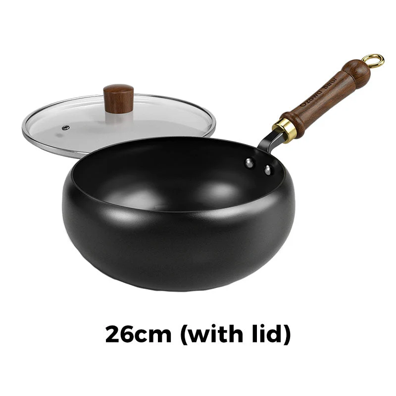 ⏳Time-limited Special⌛Uncoated Thick Iron Pot