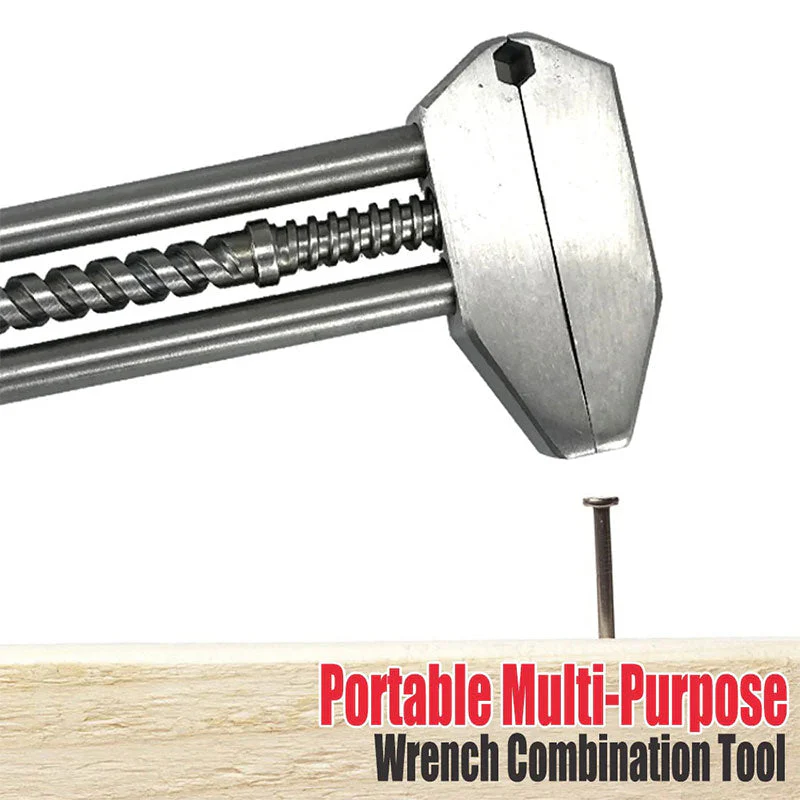 Multifunctional Adjustable Spanner Portable Wrench Tool
