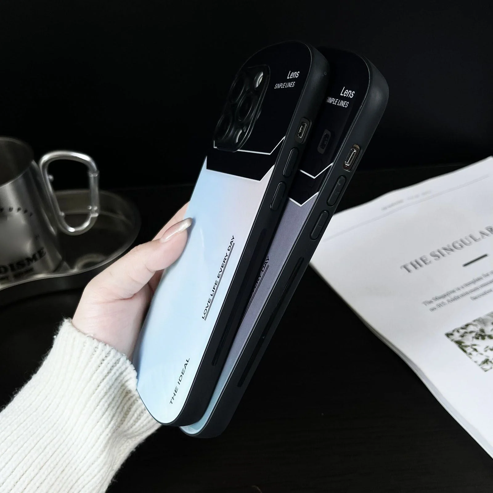 Glass Gradient Phone Case for iPhone