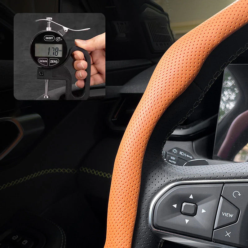 🖤Black Friday Specials:🎁 40% OFF💖Breathable Non-Slip Ultra-Thin Steering Wheel Cover