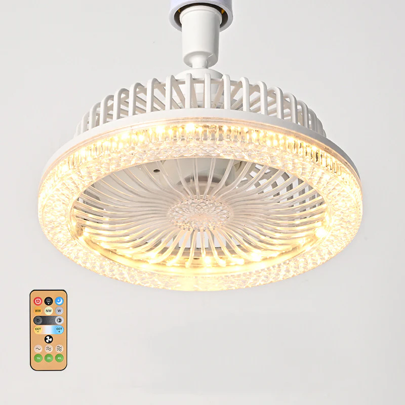 🍃2025 Newest Models🍃E27 360° Rotating Ceiling Fan with Remote Control