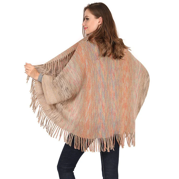 🌹🌹Women's Knitted Tassel Shawl Wrap