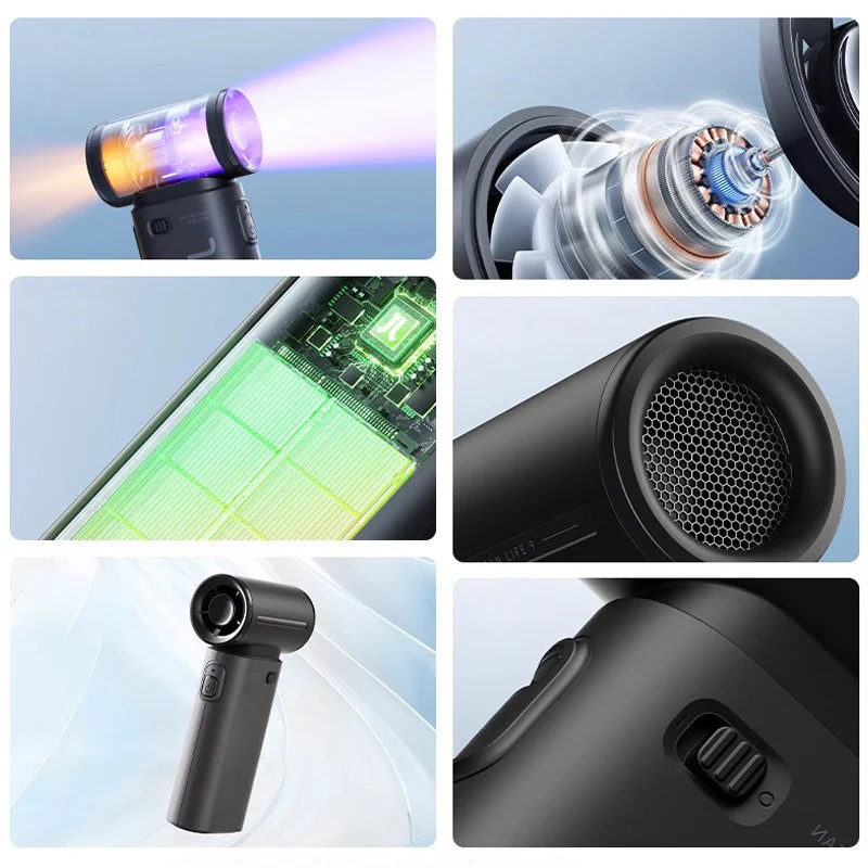 🔥5 Speeds Adjustable Portable Handheld Fan