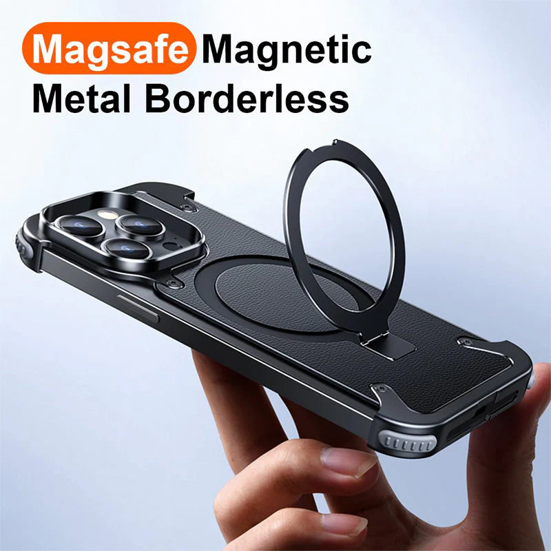 🎅Christmas Offers🎅Magnetic Metal Anti-Fall Protective iPhone Case