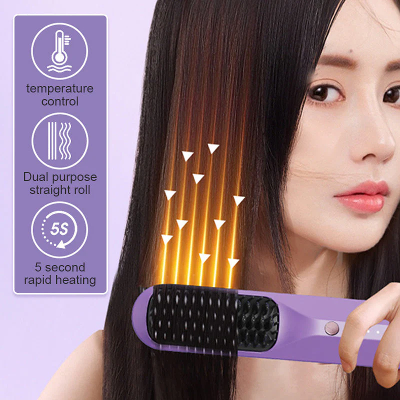 🔥LAST DAY PROMOTION SALE 50% OFF🔥Women's Hair Straightener Comb✨️💕