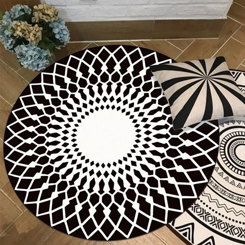 🎊Christmas Sale - 50% Discount🎊Geometric Round Absorbent Non-Slip Floor Mat