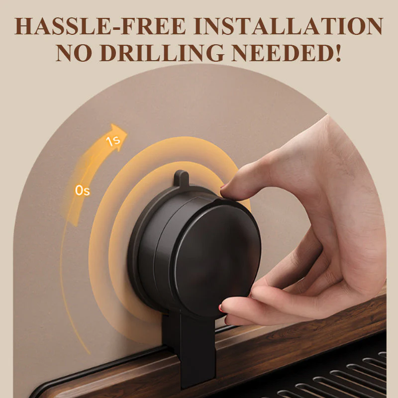 🔥 Bestsellers Recommended – The Furniture Hits of 2025🔥 Walnut Suction Cup Bathroom Shelf