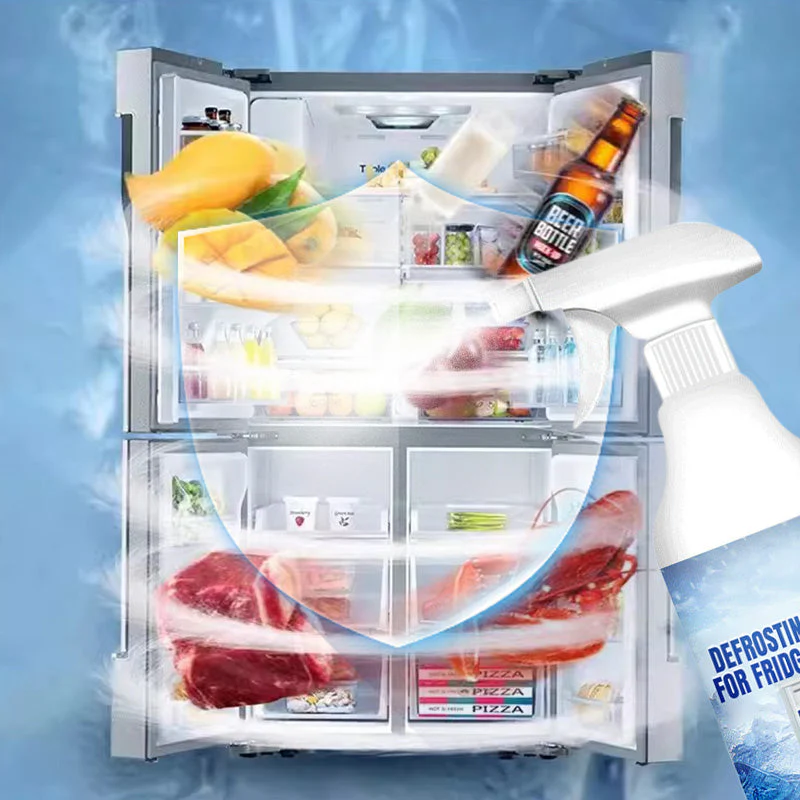 🏠BUY 2 GET 1 FREE 🧊Defrosting Spray for Fridge Freezer🎁(With free spatula)
