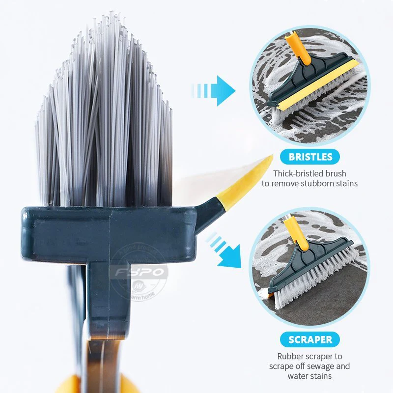 🔥BUY 3 GET 1 FREE🔥 2 in 1 Floor Brush (Brush + scrape)