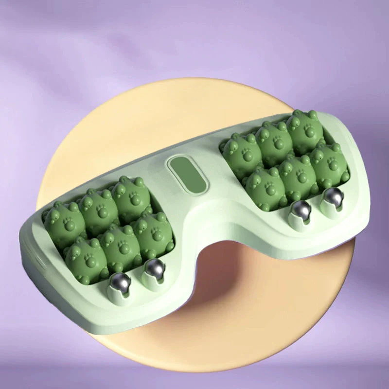 💆‍♀️Portable Dual Massage Roller – Relax and instantly relieve feet😌🌿