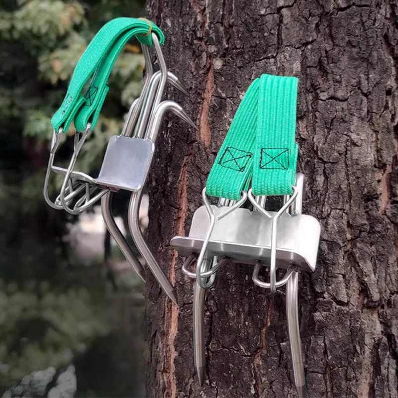 🔥2025 Hot Sale 50% OFF🔥 Outdoor Tree-Climbing Anti-Slip Cat Claw Shoes Set