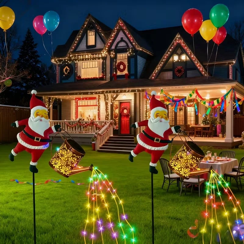🎅Christmas Hot Sale 50%OFF!✨Christmas Solar Kettle Light & Lantern Garden Decor Collection