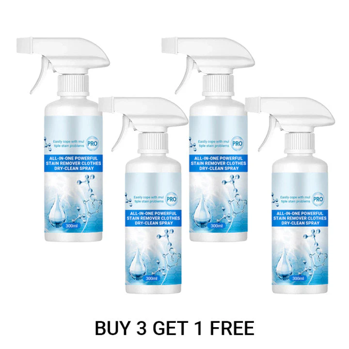 🔥50% OFF🎉All-in-One Powerful Stain Remover Clothes Dry-Clean Spray