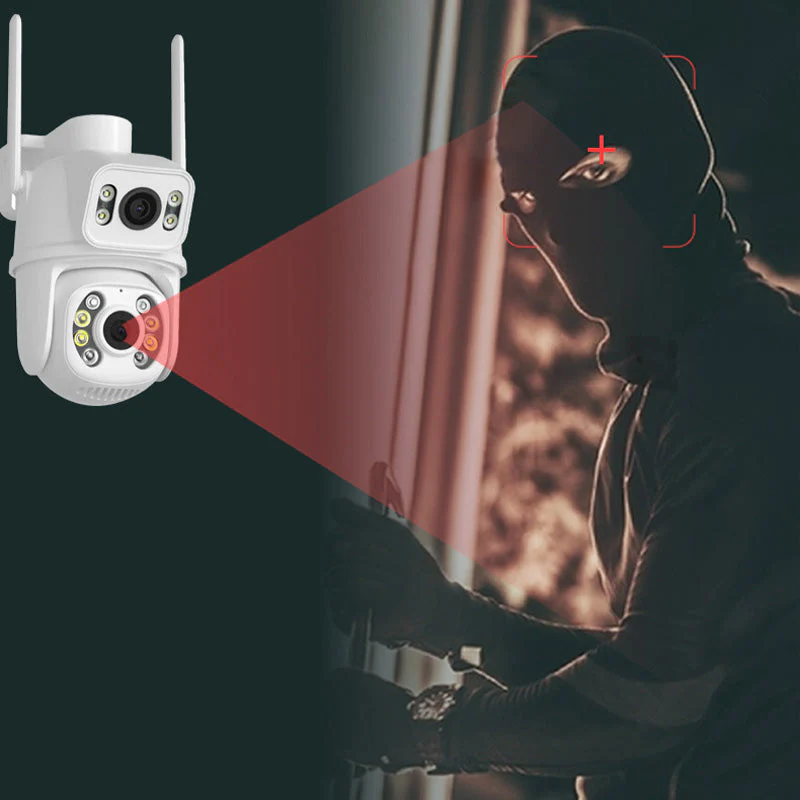 🔥Hot Sale🔥Dual Lens Night Vision HD Security Camera（50% OFF）