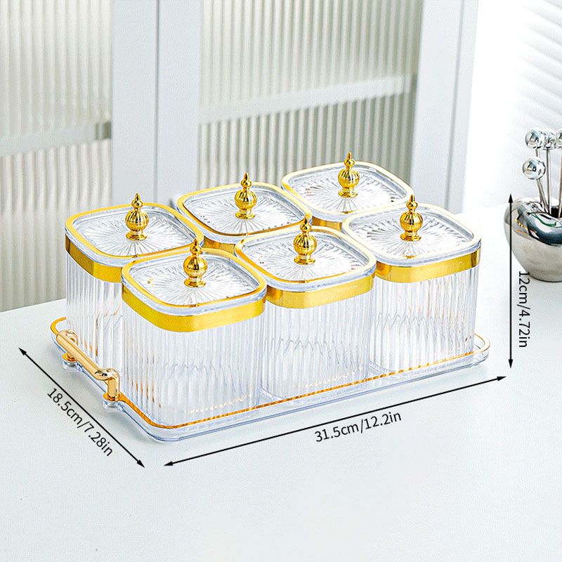 [High-grade Material] Multipurpose Light Luxury Pastry and Nut Sealed Jar