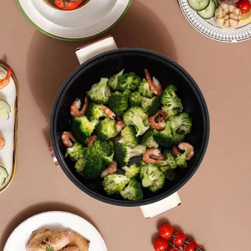 Multi-Functional Electric Non-Stick Pot with Steamer