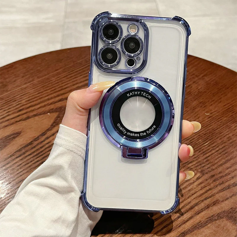 🔥Limited Time 40% OFF🔥Magnetic Lens Protective Phone Case with Stand