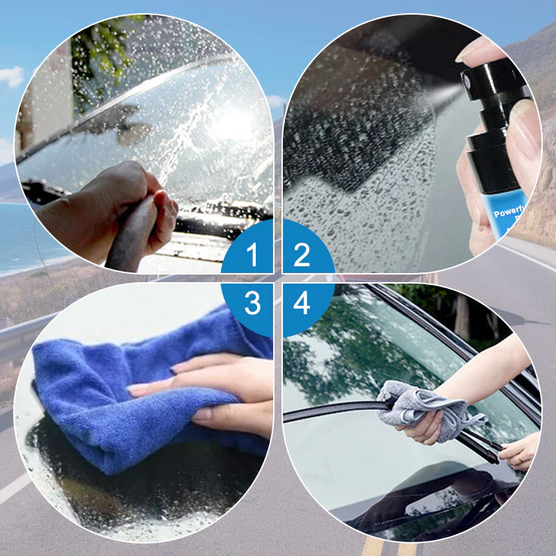 🔥Buy More Get More🔥Powerful Oil Film Removal Agent for Glass