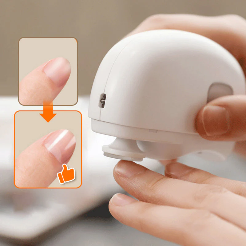 🎁 Hot Sale 49%OFF🔥3 in 1 Automatic Electric Nail Clipper with Polishing【Safe and convenient】