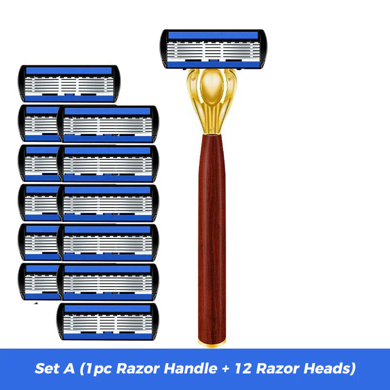 🔥2025 New Hot Sale 50% OFF🔥Advanced Manual Shaving Razor Blade Set