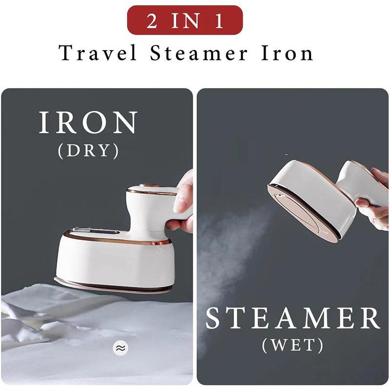 [practical gift] Portable Mini Steamer Iron
