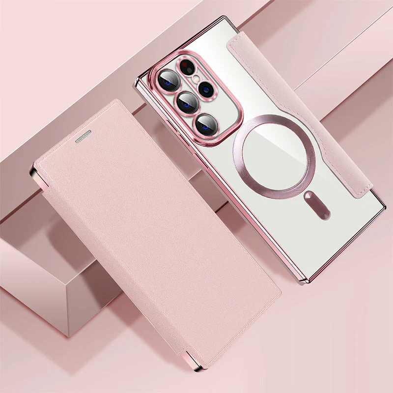 [🔥Today's Lowest Price]New Textured Flip Leather Phone Case for Samsung