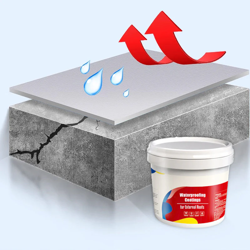 Waterproofing Coatings for External Roofs【👍Suitable for indoor and outdoor surfaces👍 choice of colours👍large capacity】