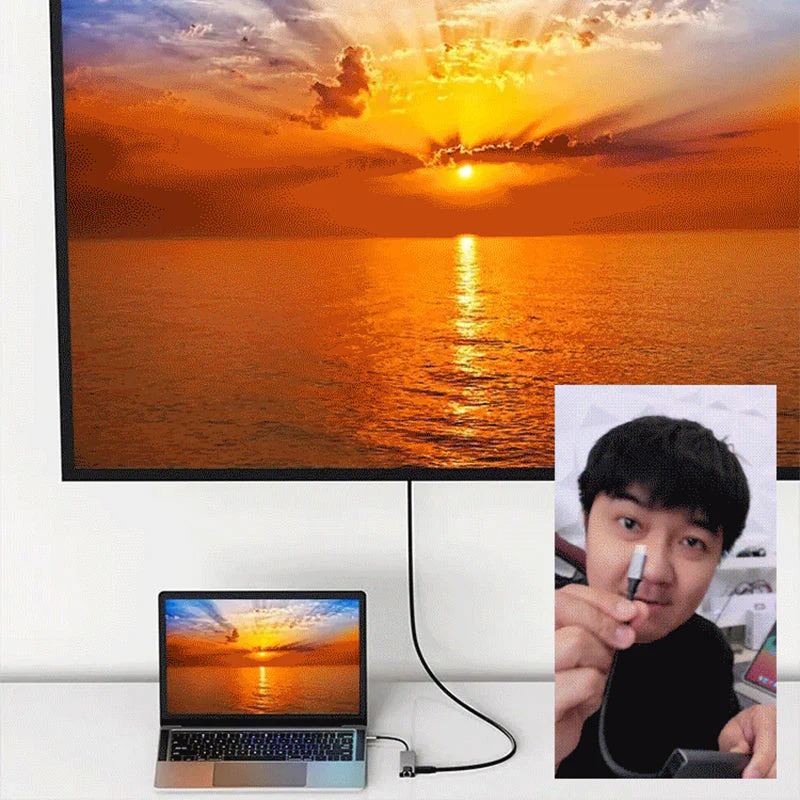 💻Eight-In-One Multi-Interface Docking Station Converter