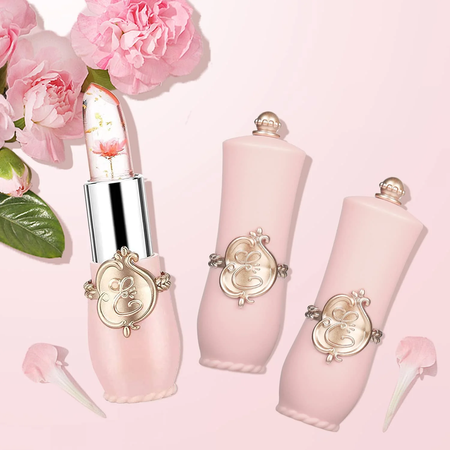 ✨BUY 1 FREE 1✨Crystal Jelly Flower Color Changing Lipstick