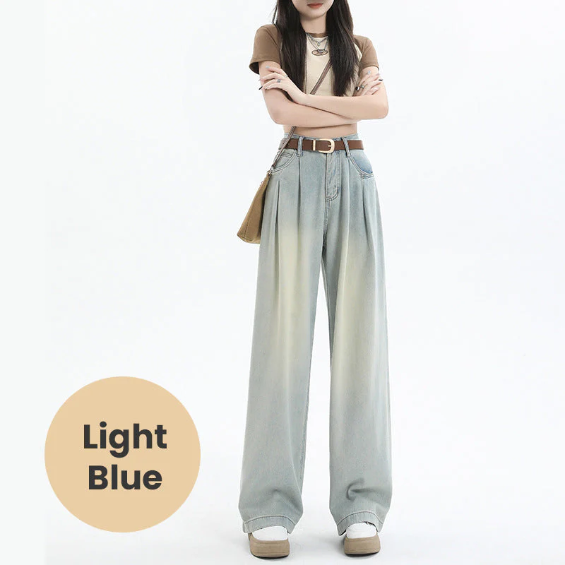 Women's High Waisted Wide Leg Jeans