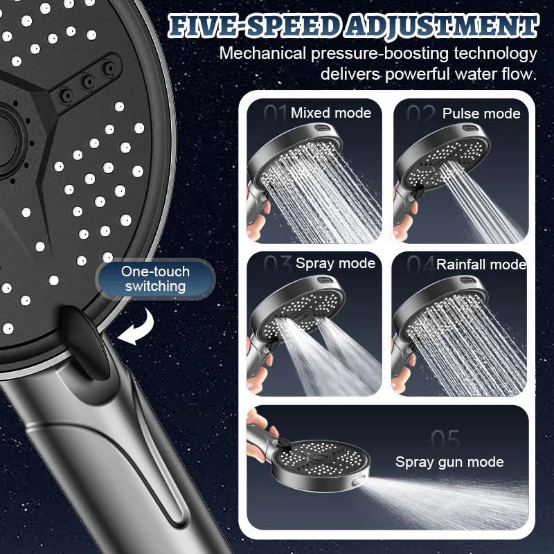 🔥Hot Sale🔥Multi-Functional High Pressure Handheld Shower Head
