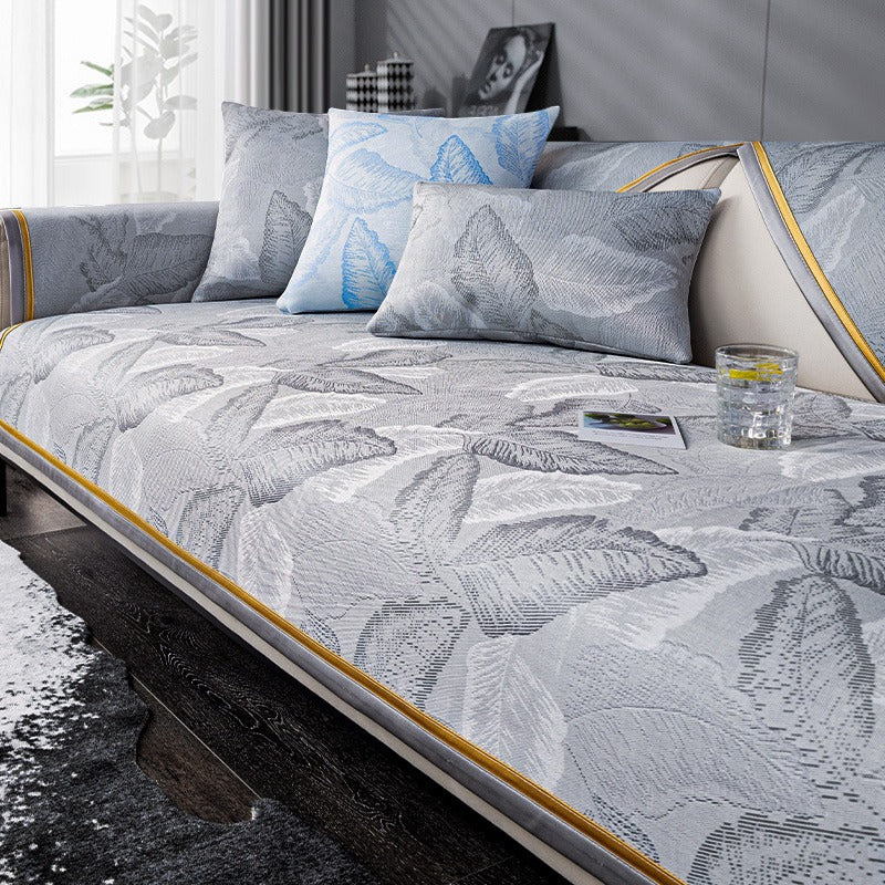 🔥50%OFF🔥Universal Luxury Leaf Pattern Lightweight Sofa Cushion