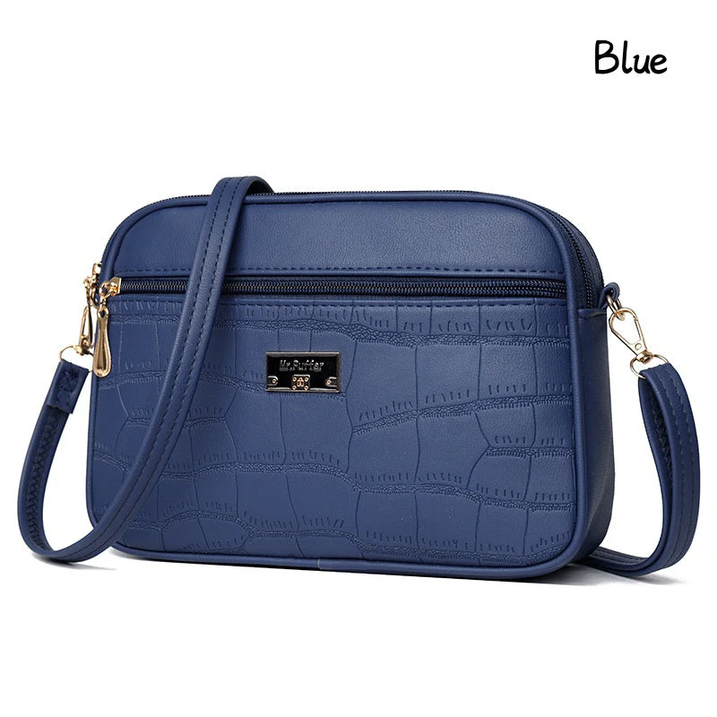 👜Women's Fashion Simple Faux Leather Crossbody Bag