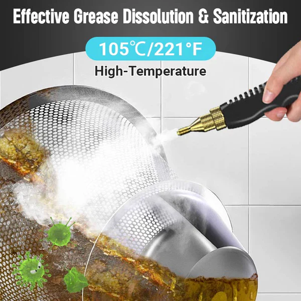 😎Hot Sale Now💥2500W Handheld High-Temperature Pressurized Steam Cleaner
