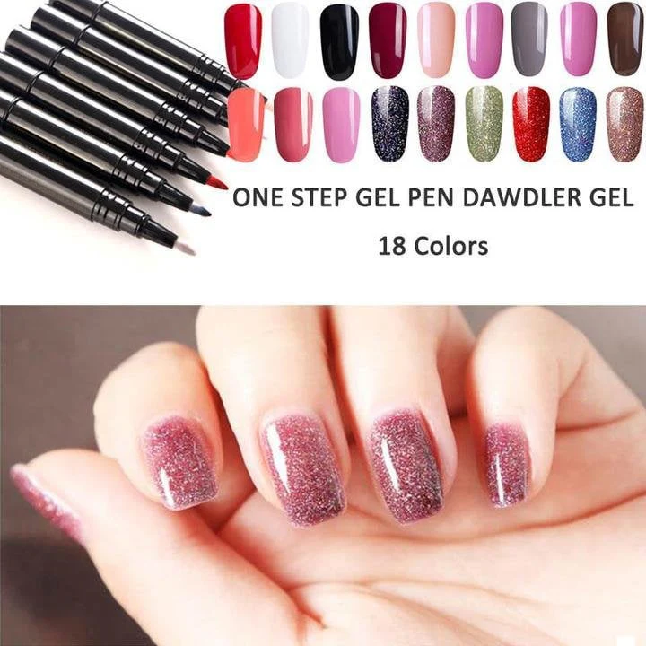🎨One Step Nail Gel Pen💅