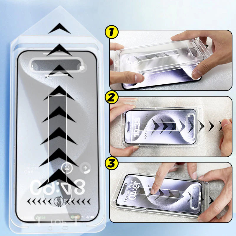 💥Buy 2 Get 1 Free💥 Quick-Apply Dust-Proof Screen Protector For Iphone