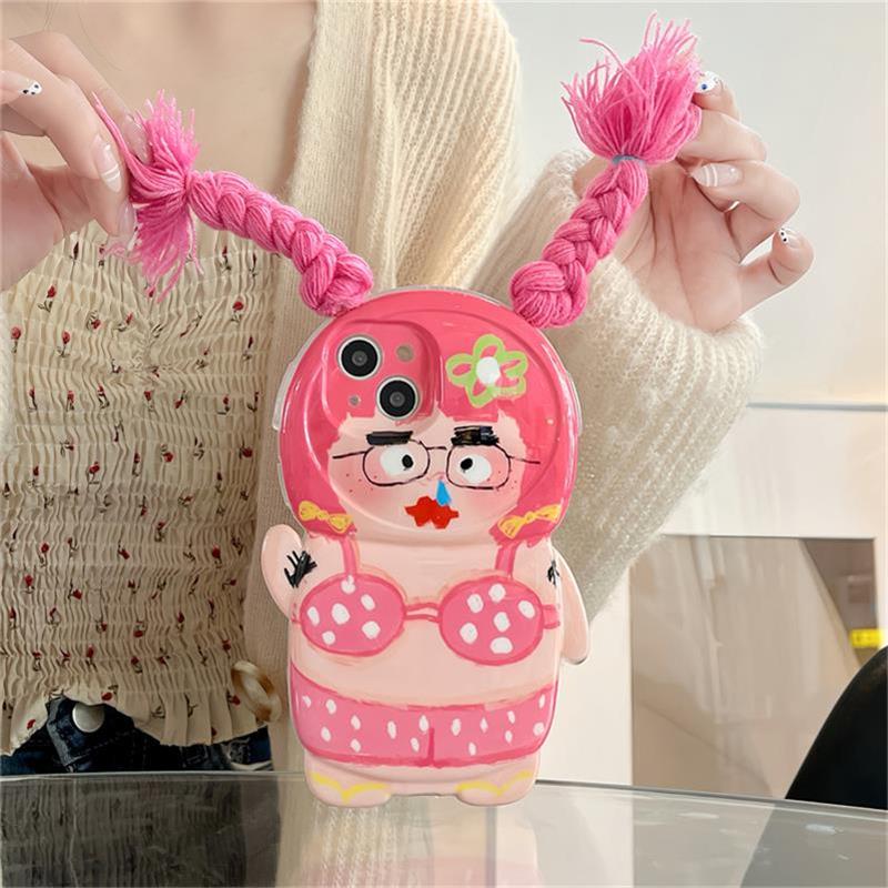 Cute Braid Bikini Girl Phone Case