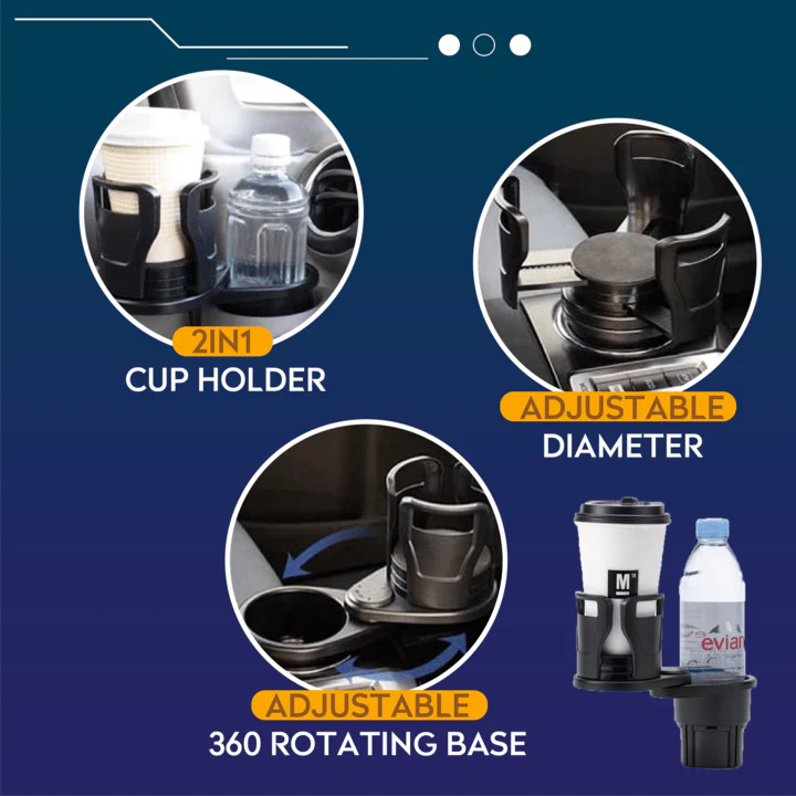 🔥Hot Benefits 54% Off - All Purpose Car Cup Holder And Organizer